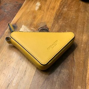 Small leather money holder